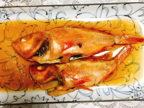 小さなきんきの煮物